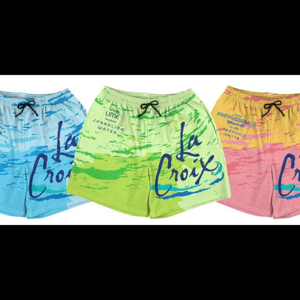 La croix bathing suit swim trunks